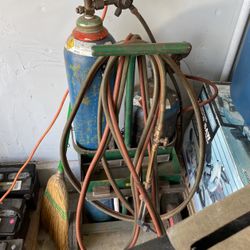 Oxygen  and Acetylene Torch Set 