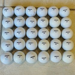 Precept – 30 Used Golf Balls – Great for Distance & Practice Rounds 
