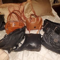 Tory Burch Kate Spade ♠️ Coach Brighton Leather Purses Genuine $50 Each