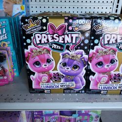 Present Pets Interactive Surprise Plush Toy 