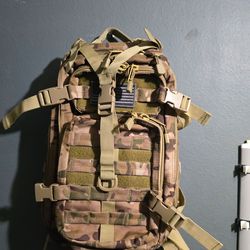 Camo backpack