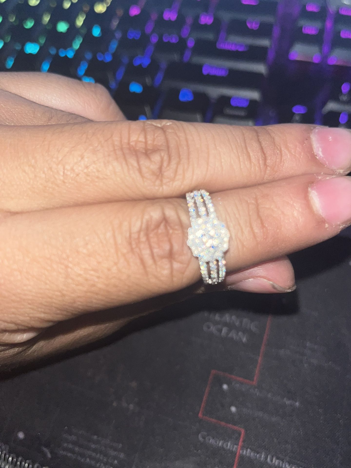 Moissanite Ring