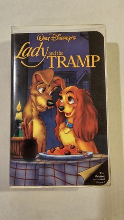 VHS Disney Lady And The Tramp Black DiamondClassic