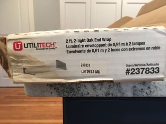 Florcesent 2-light fixture-new