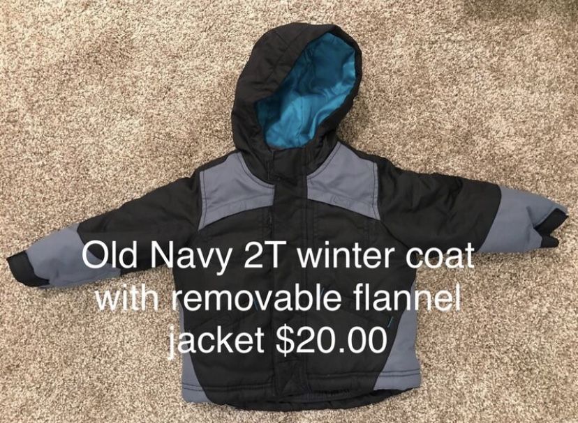 Toddler Boys 2T coat lot