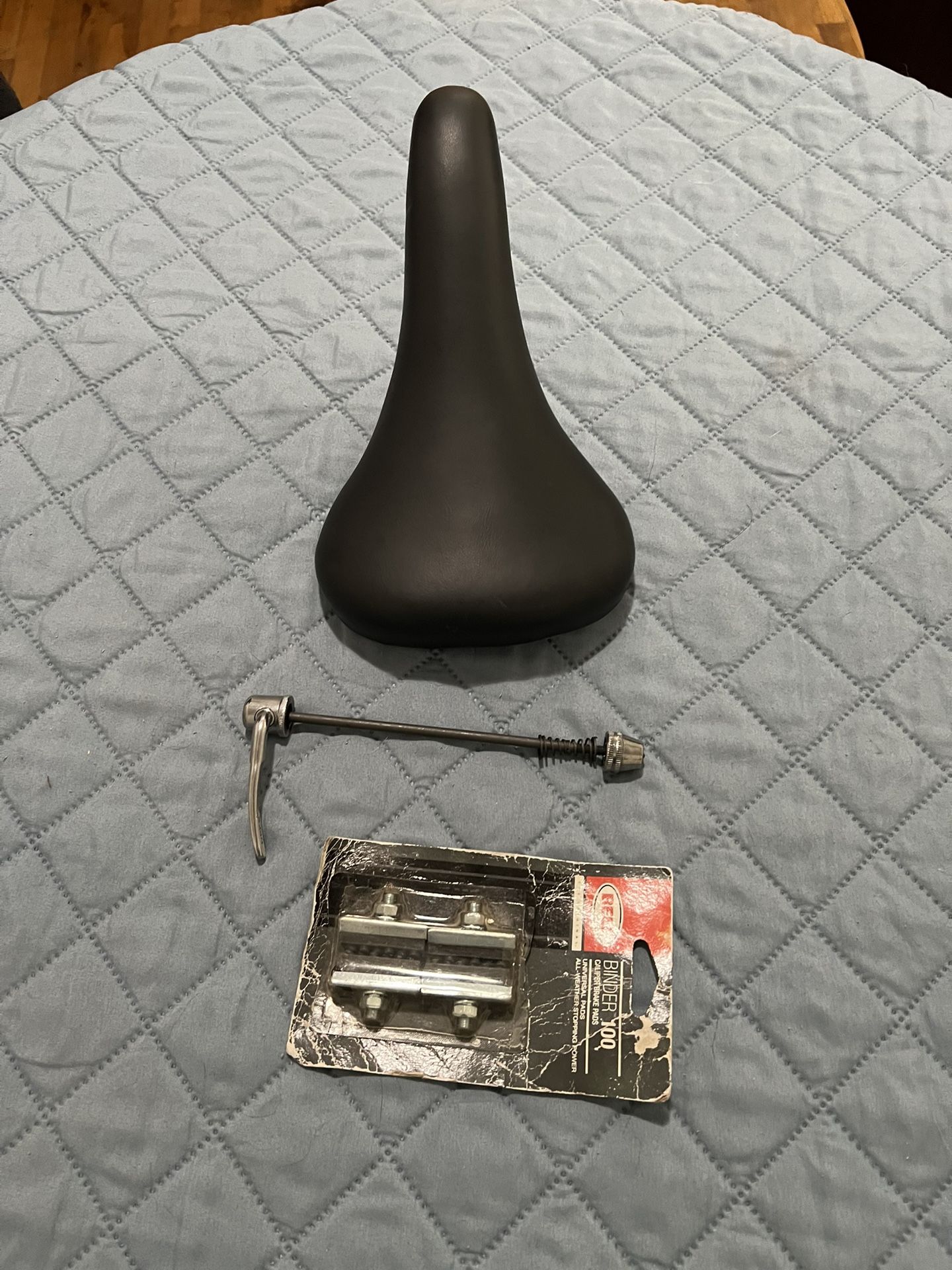 Bicycle Seat And Brakes