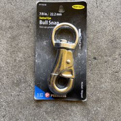 7/8 Inch Swivel Eye Bull Snap