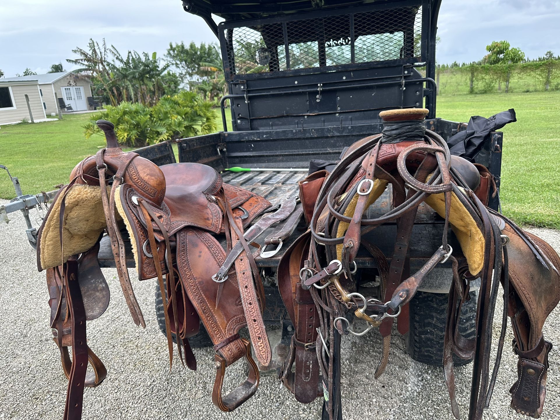 Horse saddles