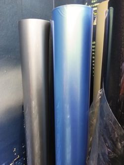 Pearl light blue vinyl wrap by the roll 5xl75