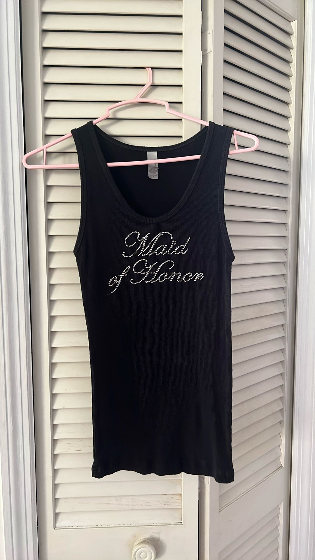 Maid Of Honor Bling Bling Top