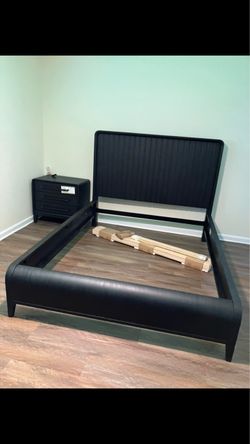 Dresser, Queen bed frame, nightstand NEW
