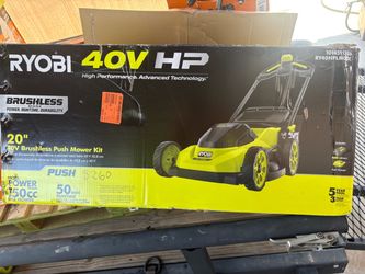 Ryobi lawn mower
