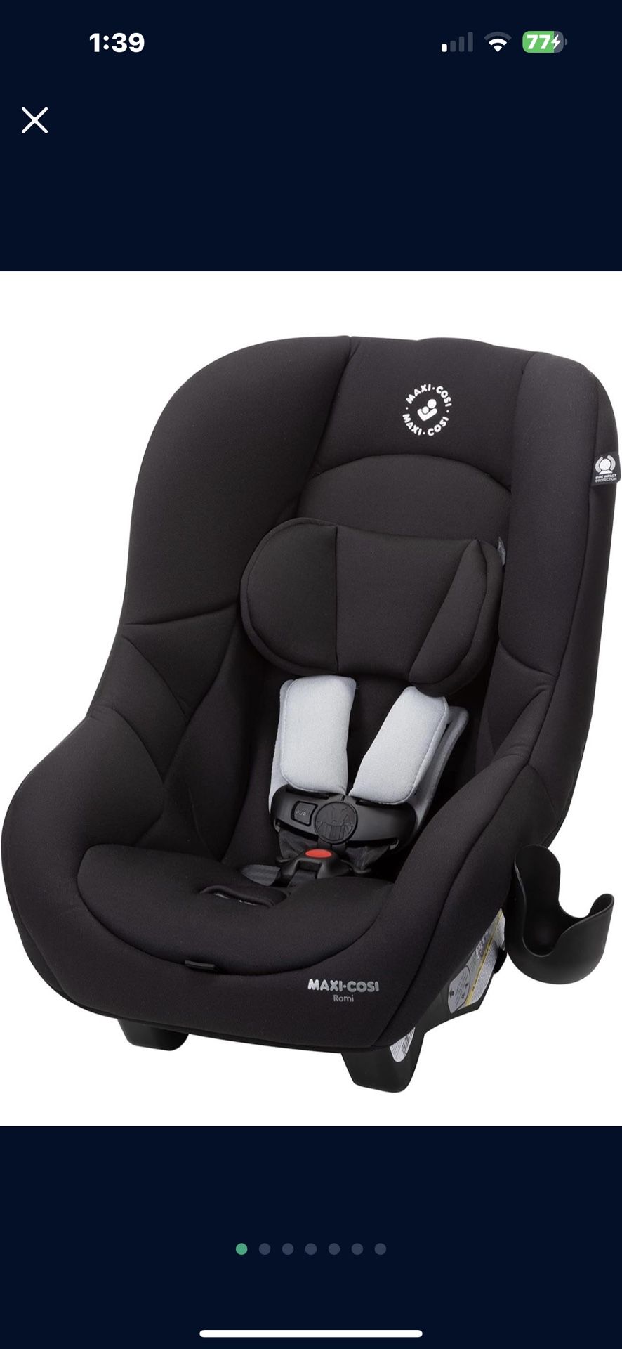 New! Maxi-Cosi Romi Convertible Car Seat