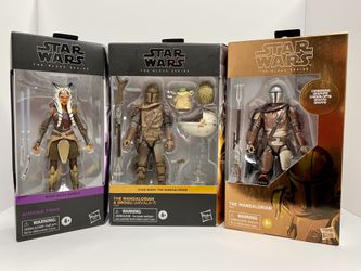 Star Wars Black Series 6 in Action Figures!