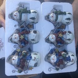 Snowman Christmas Ornaments (SET)