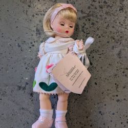 Madame Alexander Blonde Doll Pink Dress NWT