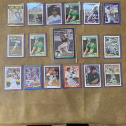 Jose Canseco Lot Baseball Cards - Upgraded!