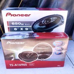 Pioneer 6X9 5 Way and 6-1/2 Car Audio Speakers New 