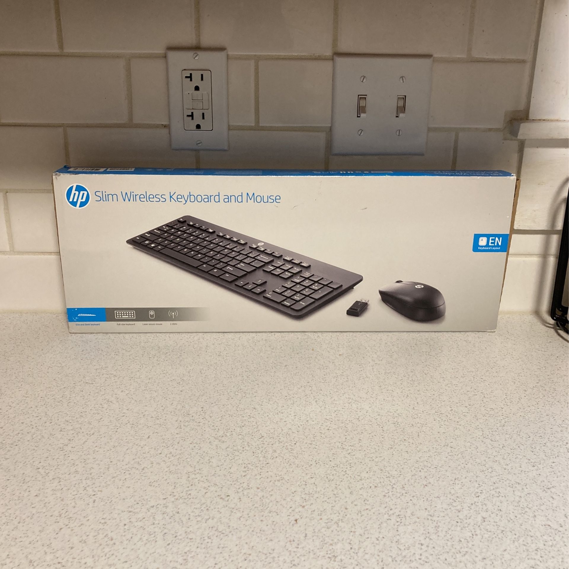 Hp Slim Wireless Keyboard And Mouse 