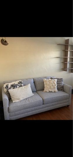 Heather Grey Pull out Sofa