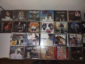 22 Throwback Hip-Hop CDs All Working