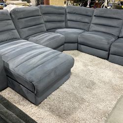 Sectional Electric Recliner Sofa 