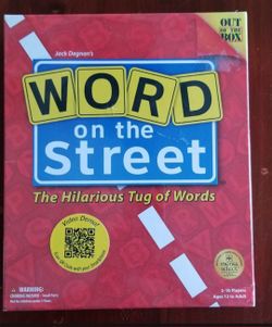 Word On The Street Game *NEW* in Plastic