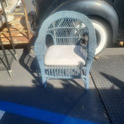 Wicker Garden Chair $15.00