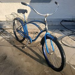 Men's 26" Electra Beach Cruiser With Rear Basket 