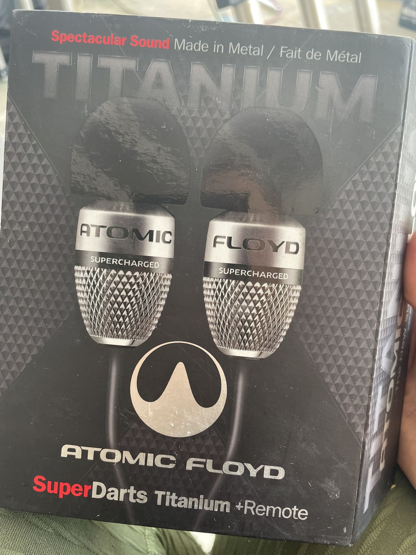 Atomic Floyd SuperDarts Titanium Earbuds 