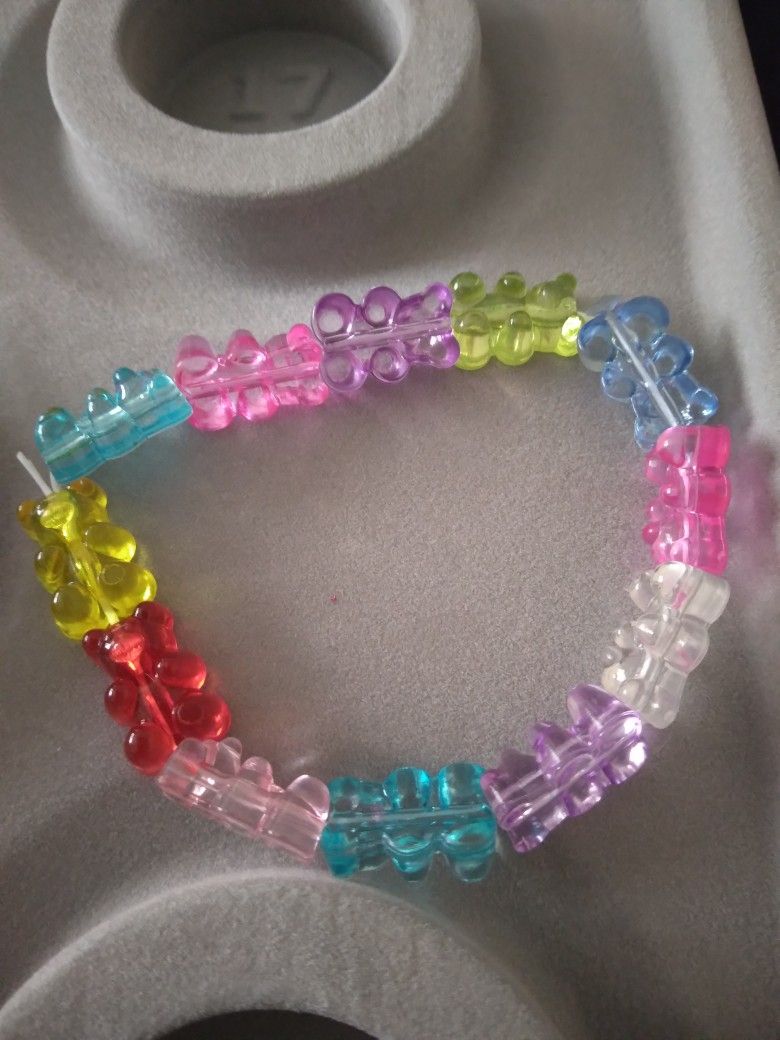 Limit Time Only  Colorful Teddy Bear Bracelets