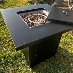new display patio fire pit