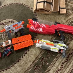 Nerf Guns(Look At Description)