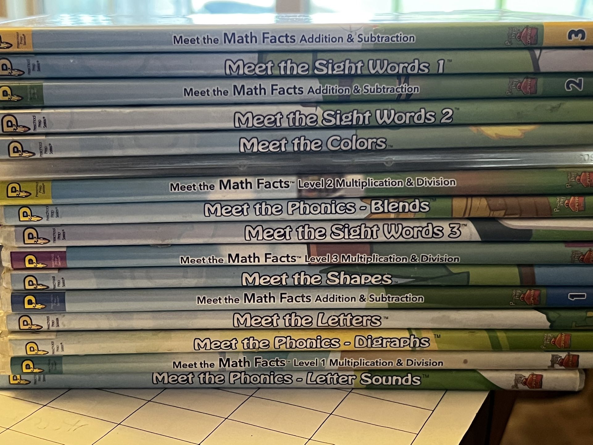 Preschool prep DVDs