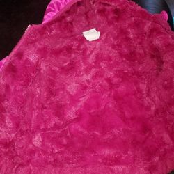 Toddler girl 2T north face jacket reversible