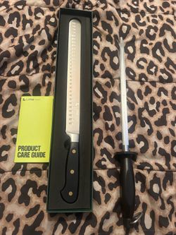 Lime knife and knife sharpener