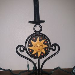 Sun And Moon Candle Holder 