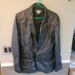 Women's Leather Jacket Size Small