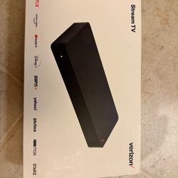 Verizon 4k streaming console with Google chrome cast