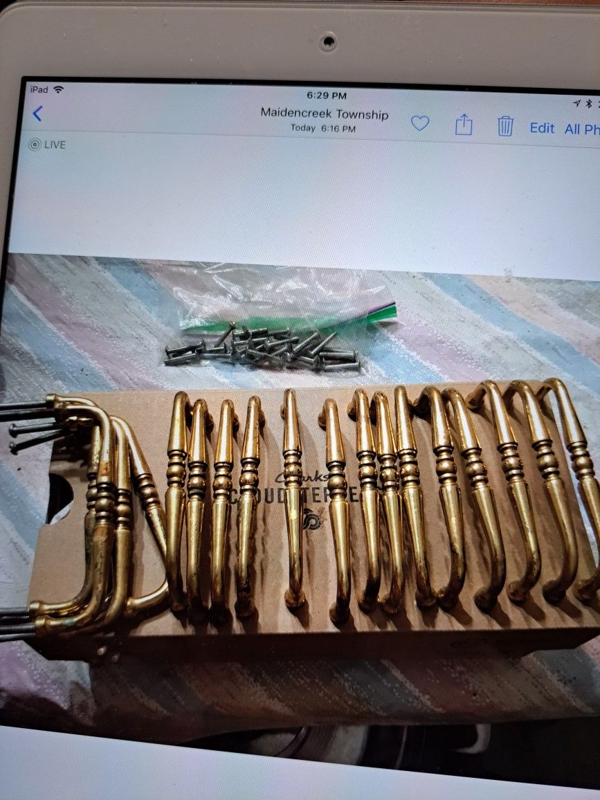 Solid Brass Cabinet Pulls