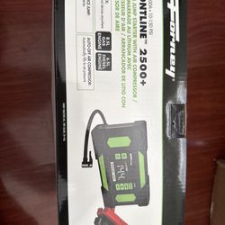 Frontline 2500+ battery jumper and air pump