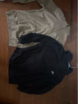2 nike hoodies 1 brand new