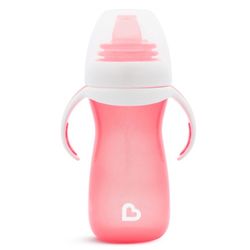Munchkin® Gentle™ Transition Sippy Cup With Trainer Handles, 10 Ounce, Pink