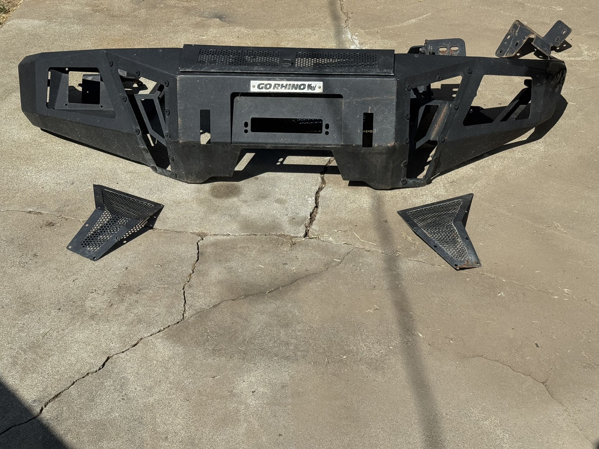 Ford F250 Rhino Winch Bumper
