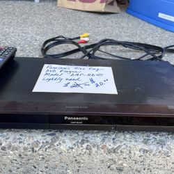 Panasonic Blue Ray DVD Player