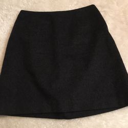 Classy Dark-Gray Mini Skirt, Size S