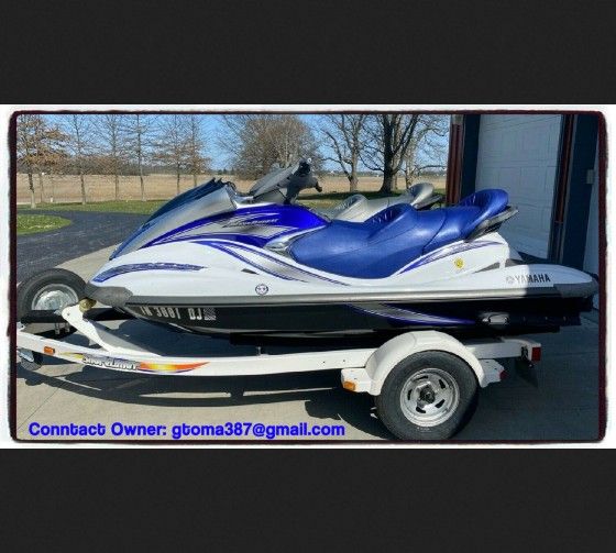 Photo Boat Jet Skis Yamaha FX Cruiser 2006 HO FX Cruiser Trailer Included