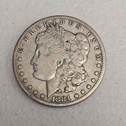1881-CC Carson City Morgan Silver Dollar
