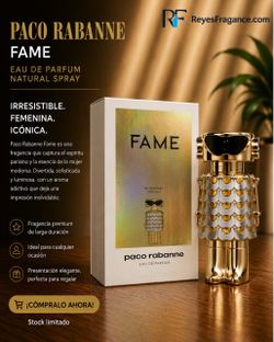 Fame Paco Rabanne Eau de Parfum 100 ml – Perfume para Mujer