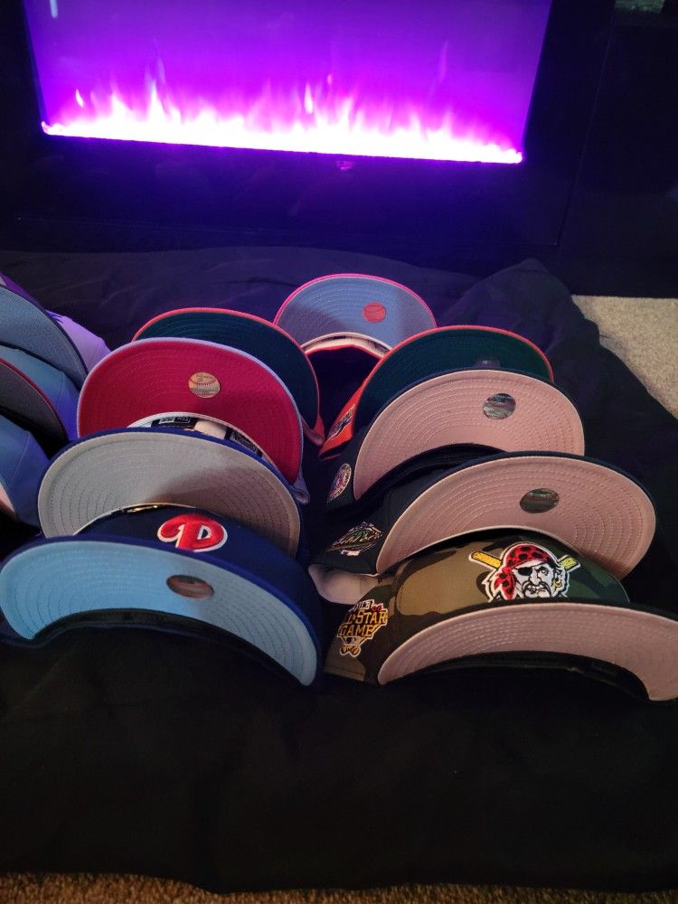 New Era Hatclub Jae Tips Fitted Hats 5/8 3/4